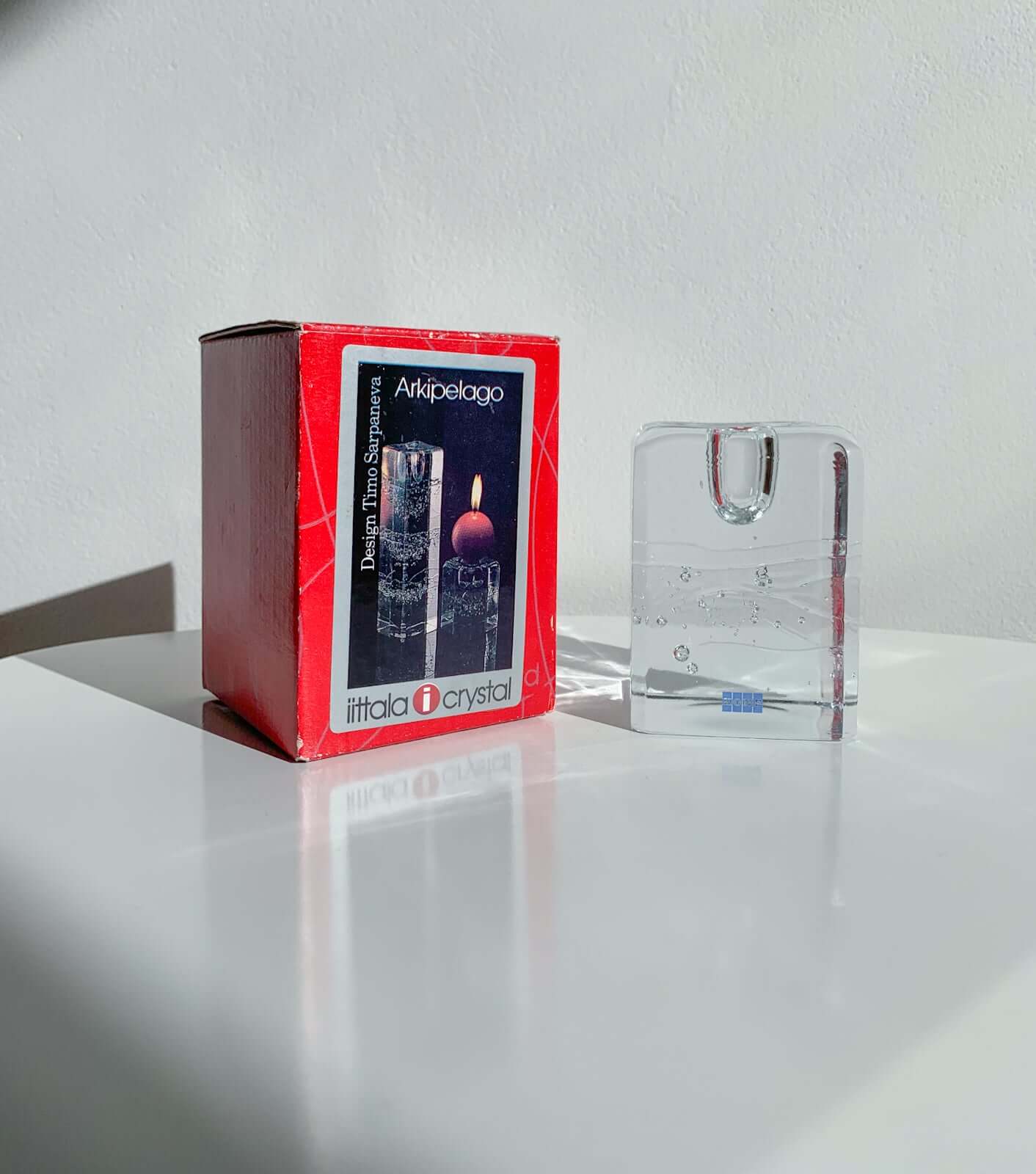 Iittala, Arkipelago candleholder, figurine by Timo Sarpaneva