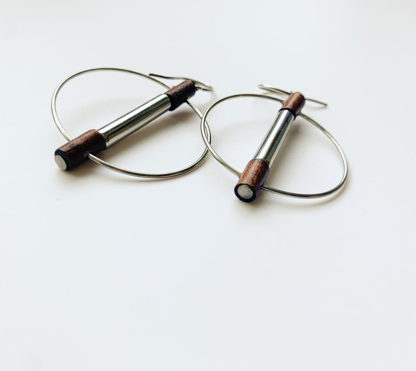 Aarikka Finland | “Orbit” wood earrings