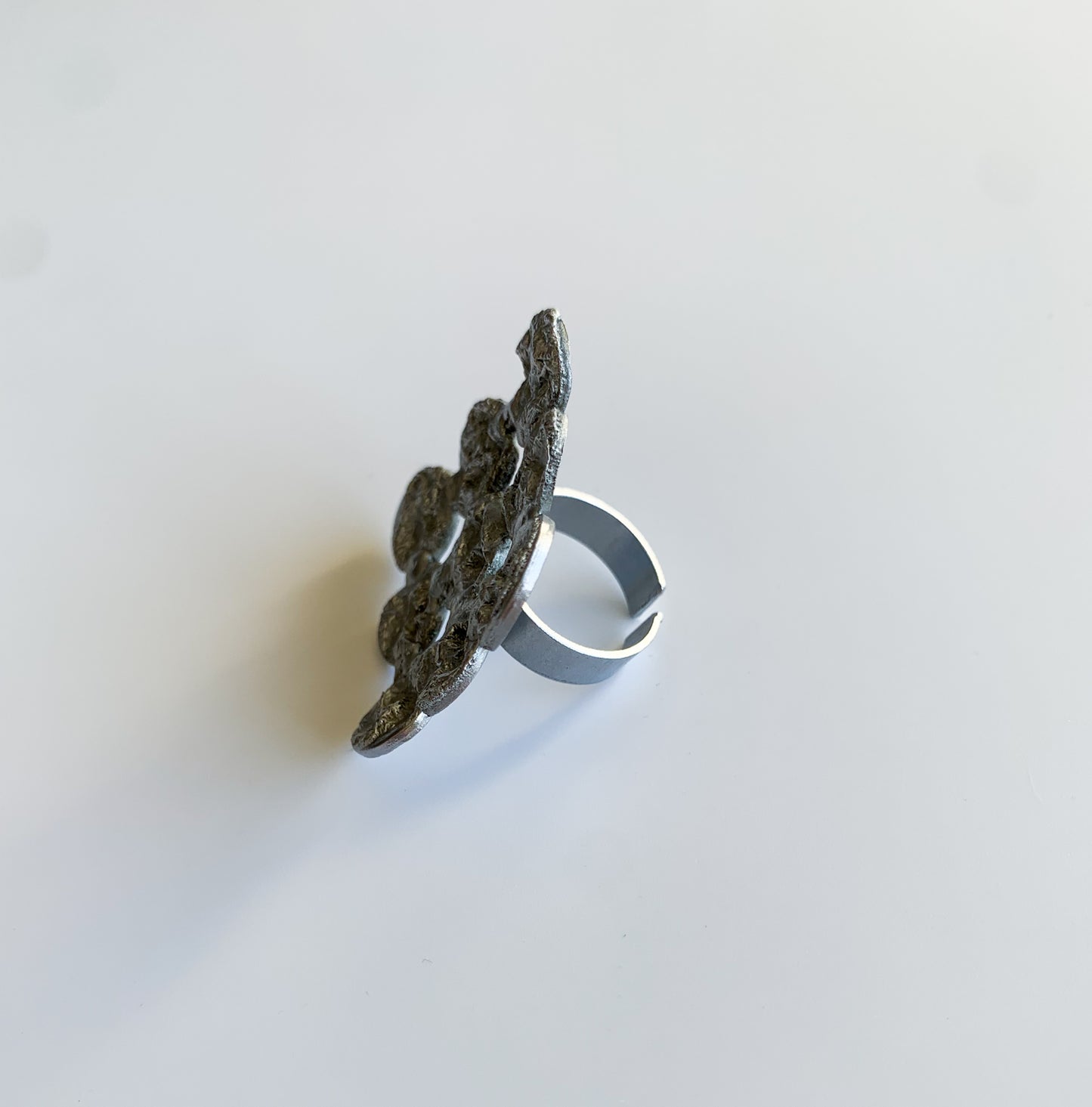 Brutalist Adjustable Ring | Finland, 1970s