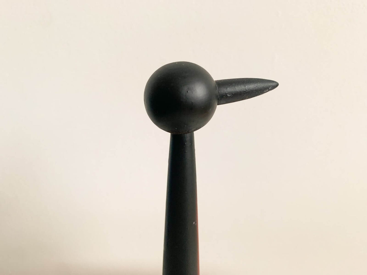 Paavo Asikainen, Wooden Bird Figurine 1970s (23 cm)