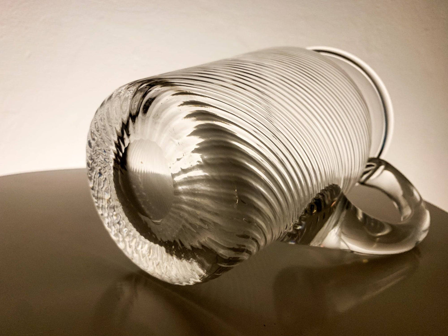 Murano glass pitcher