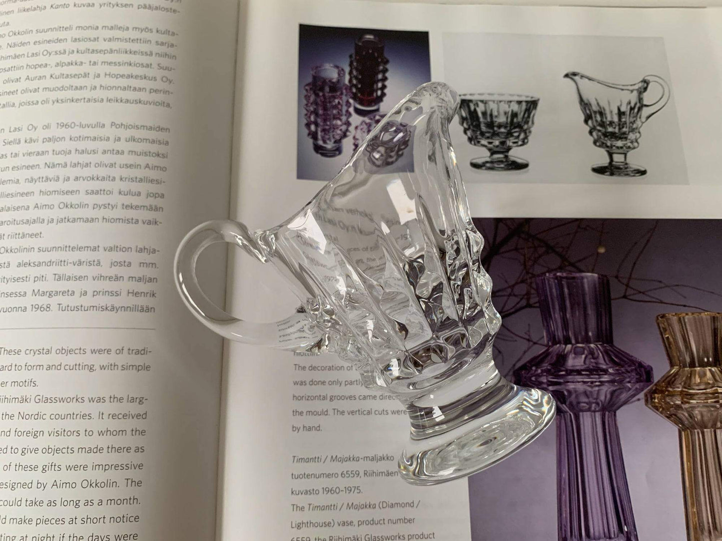 Riihimaen lasi catalog glassware Finnish design