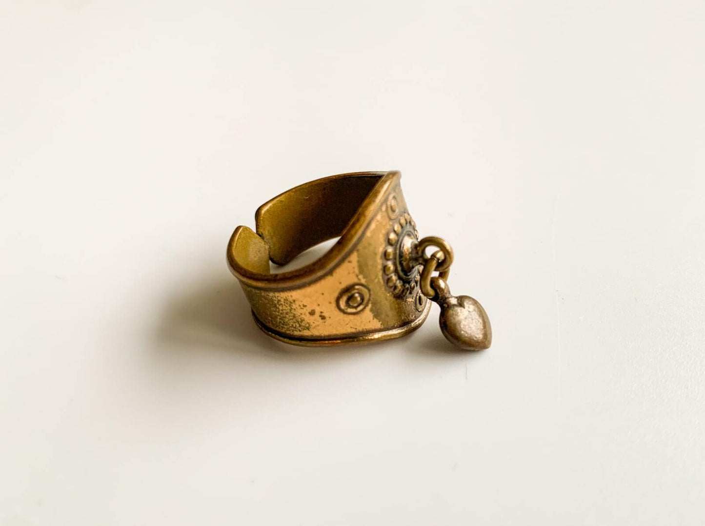 Kalevala Koru, Bronze Heart Ring, Finland