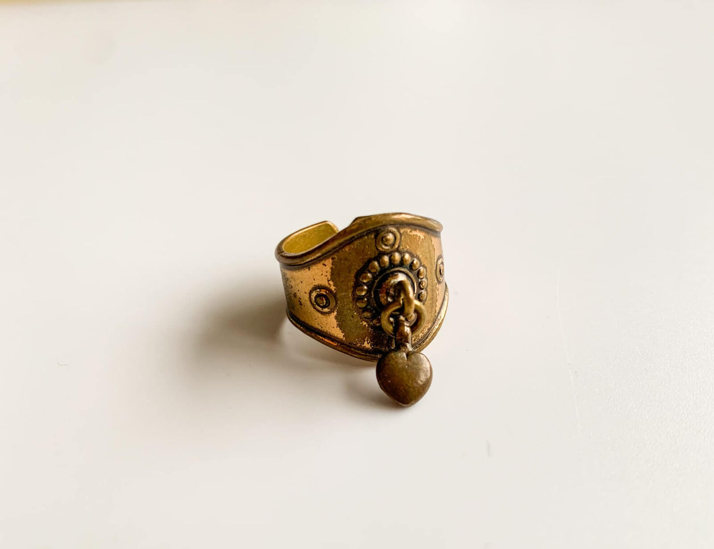 Kalevala Koru, Bronze Heart Ring, Finland