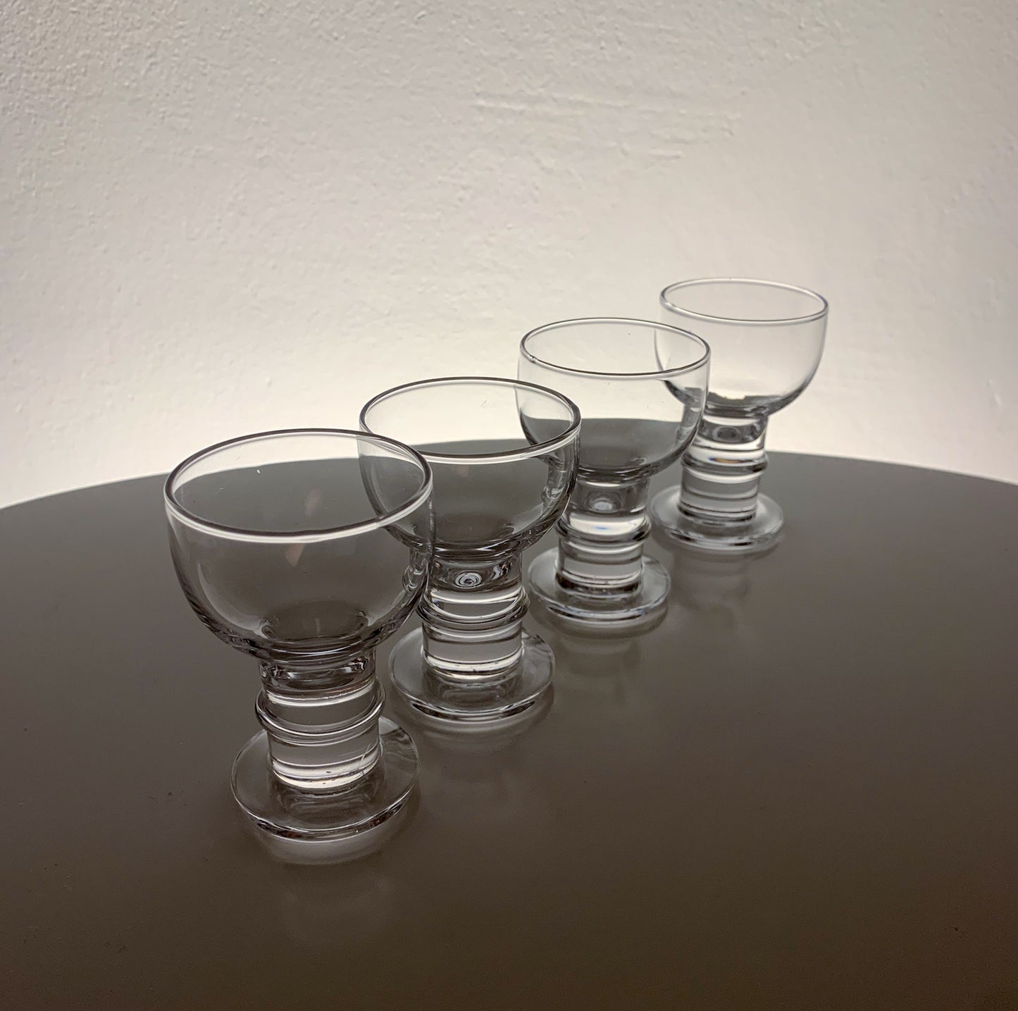 Nuutajärvi 4 Herttua Shot Glasses by Heikki Orvola