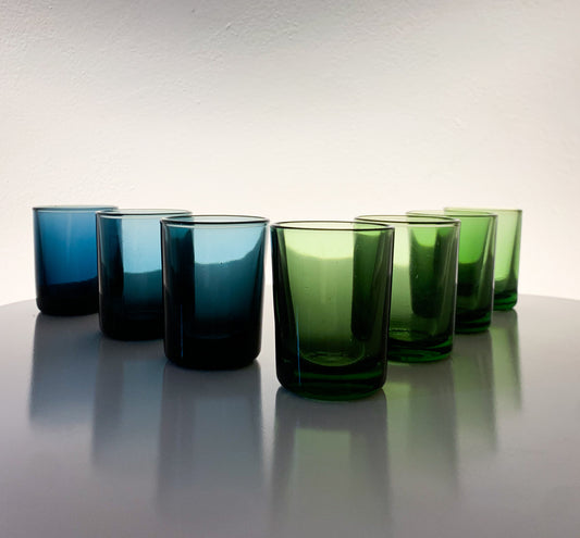 Riihimäki | Brutalist set of 7 shot glasses