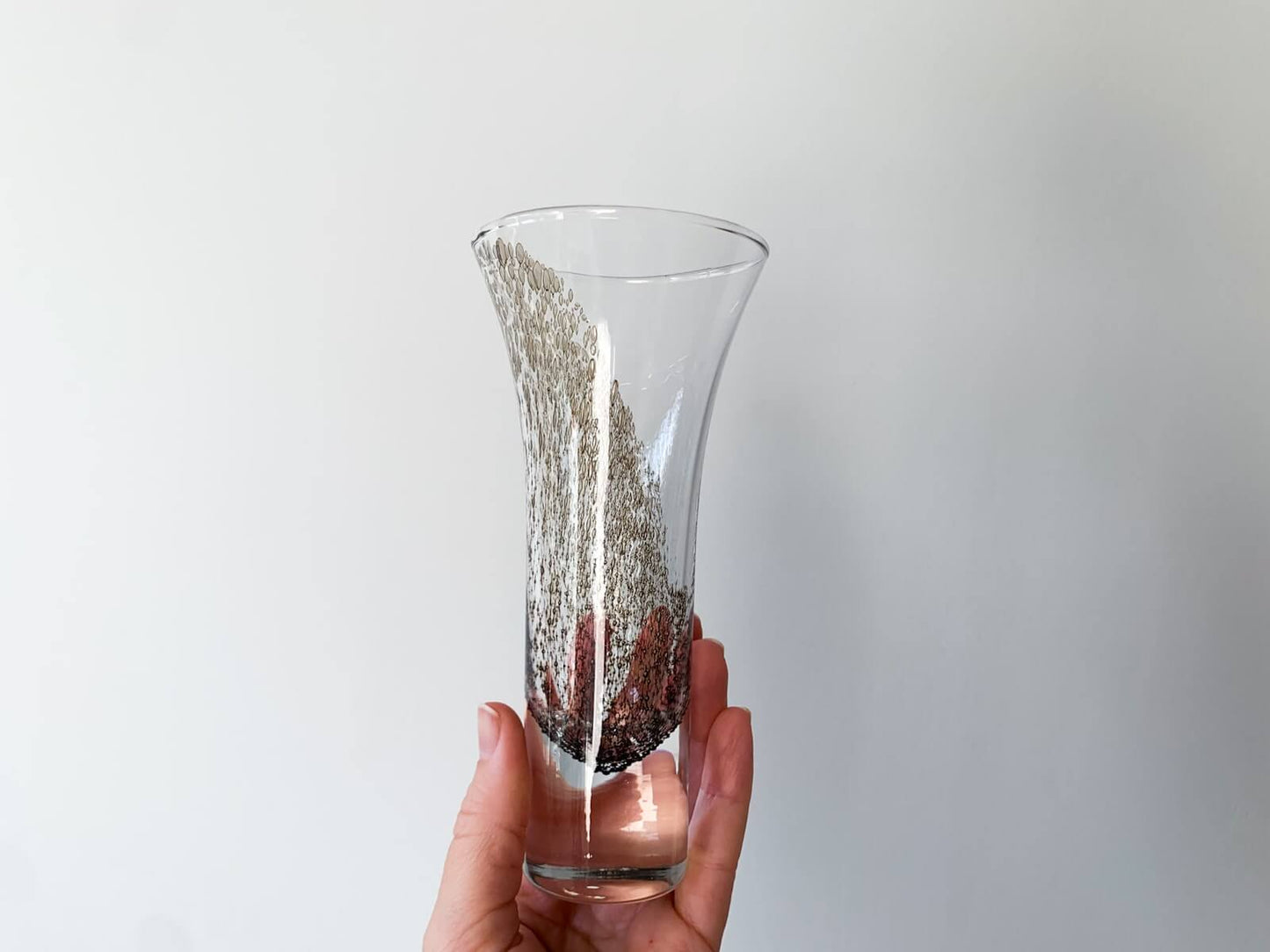 Bjorn Weckstrom, Kanerva vase, Nuutajarvi Finland 1980s
