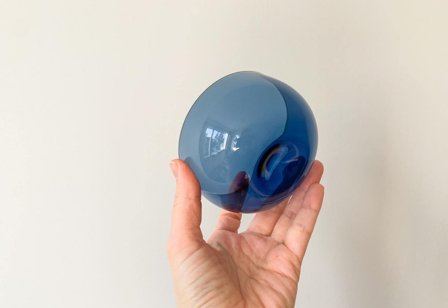 I-series, Timo Sarpaneva, Iittala Set of 3 Blue-Grey Bowls, Finland 1950s