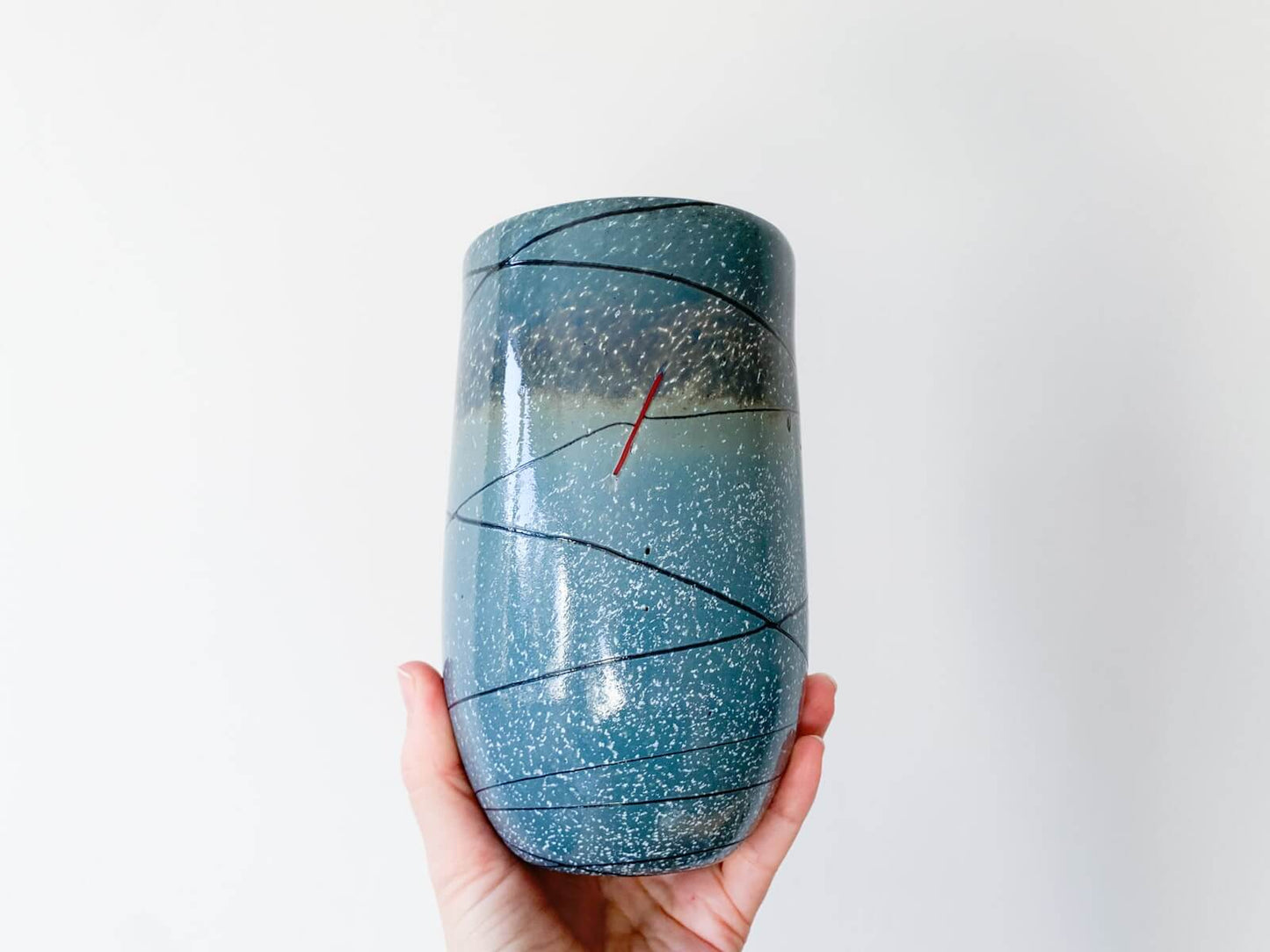 Humppila, Pro Arte Vase Taifun by Tuomo Heikkinen, 1980s
