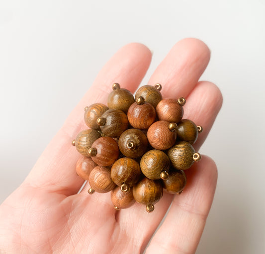 Aarikka Finland | Designer Kaija Aarikka | Rare Rypäle brooch