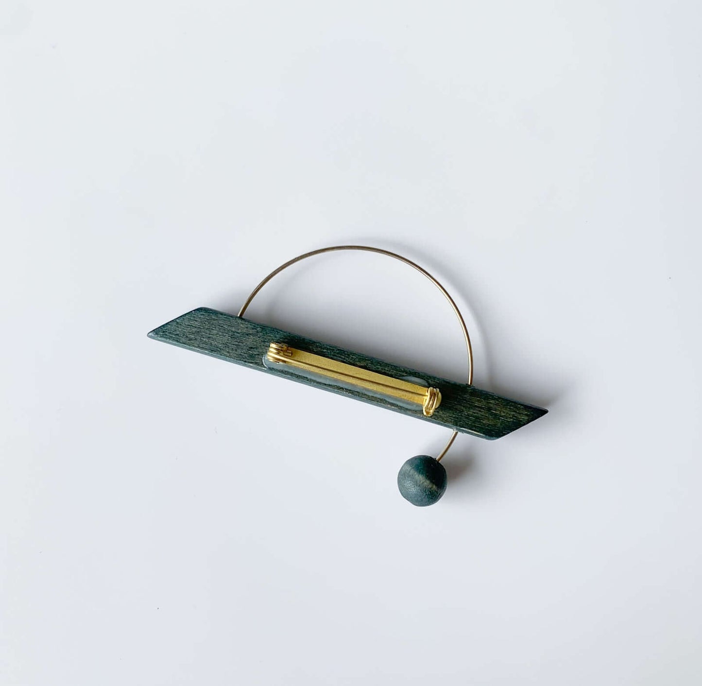 Aarikka Finland | Green Orbit Brooch