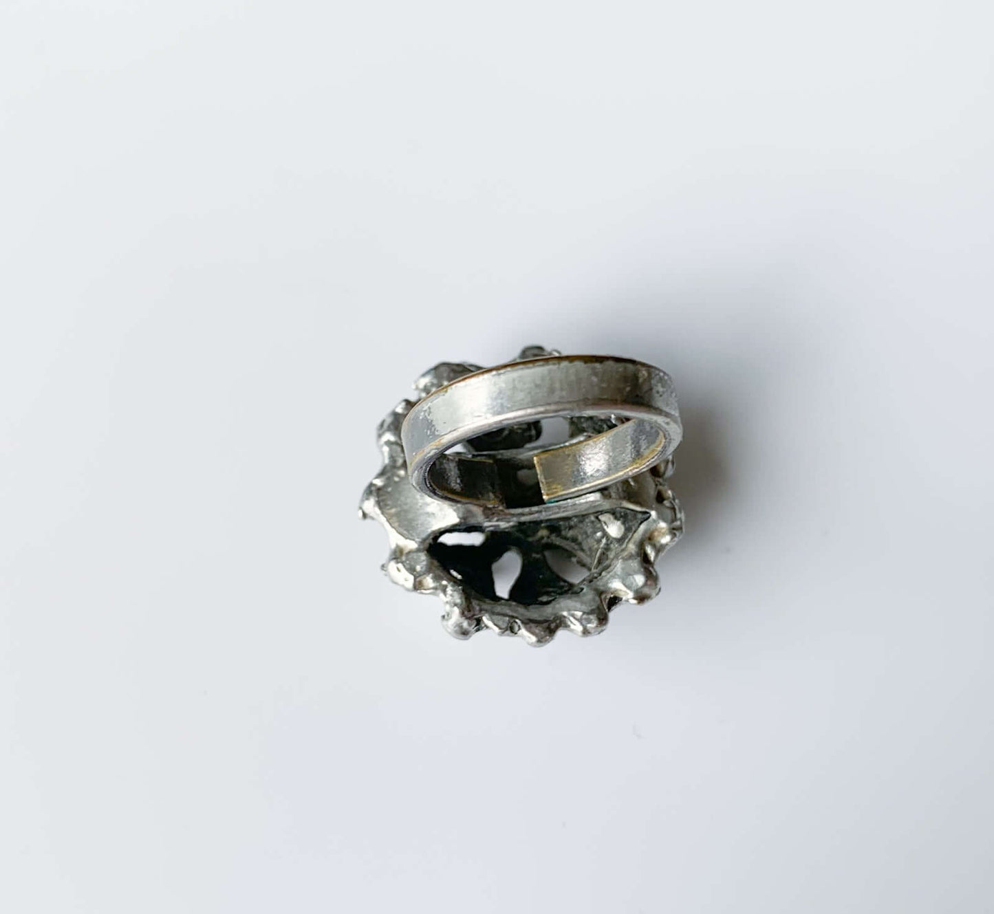 Brutalist Pewter Ring by Tapani Vanhatalo | 1970s