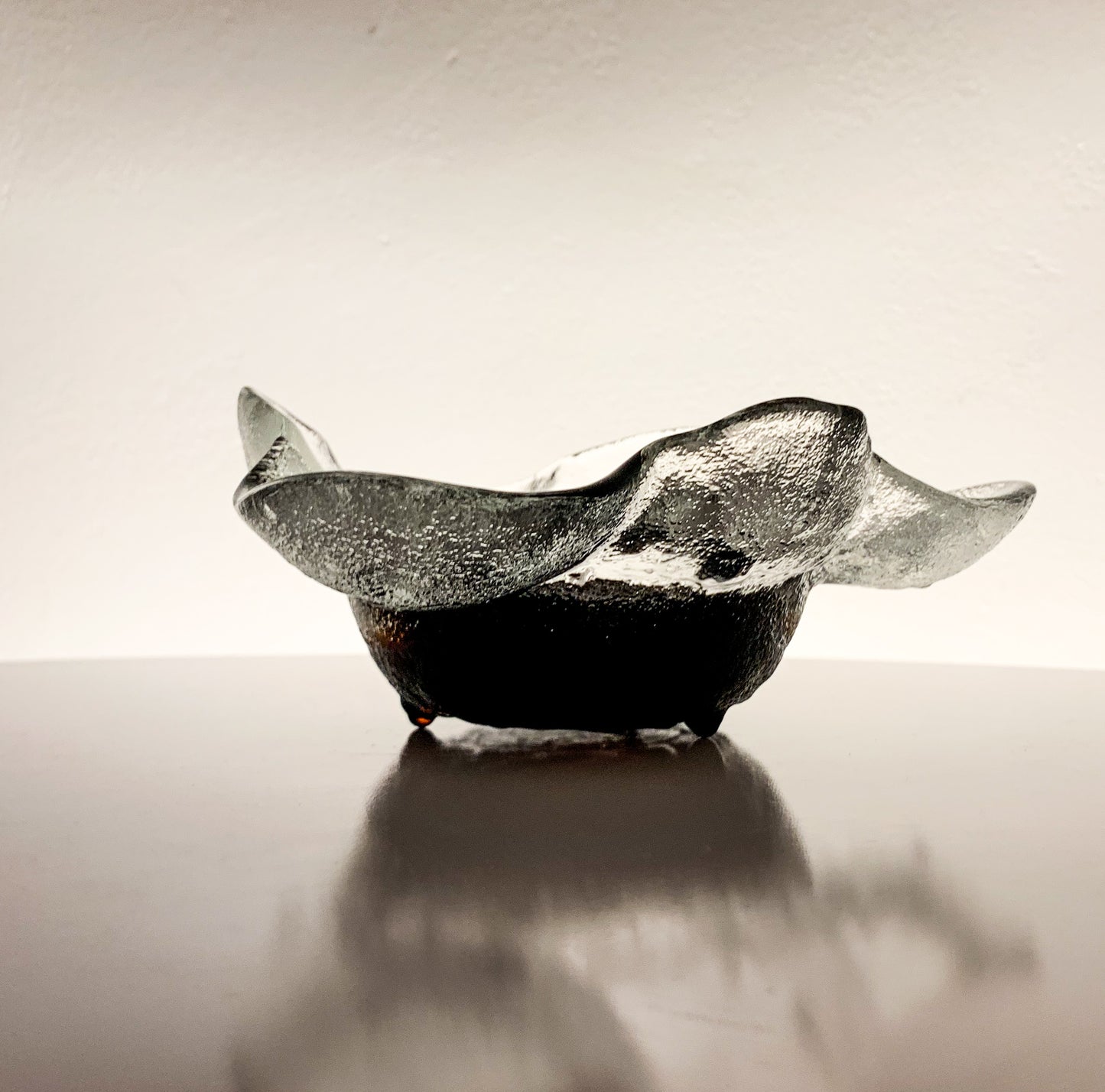 Brutalist Kivi-set bowl & candle holder | Humppila Finland