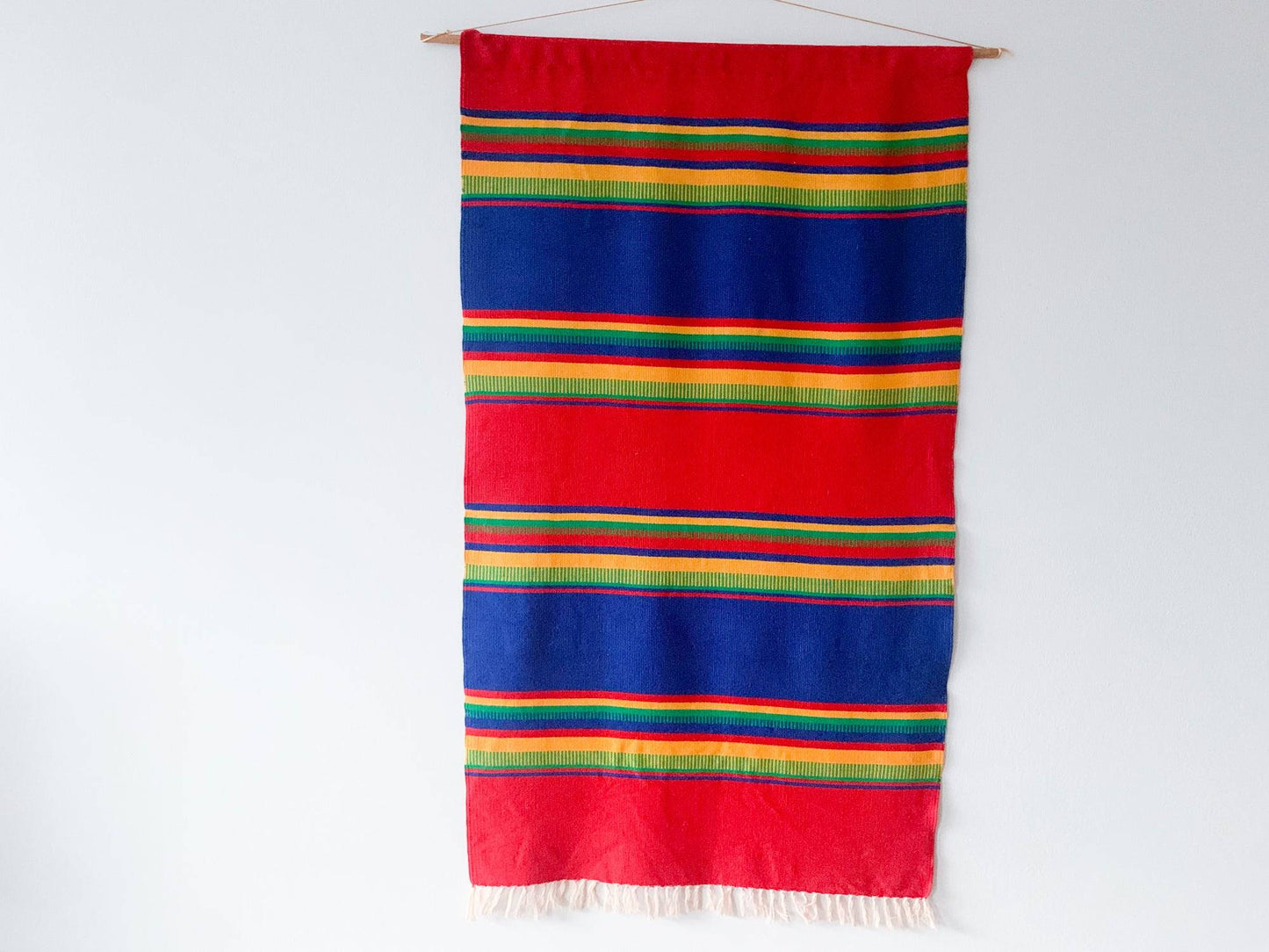 Midcentury vintage rug tapestry raanu Lapland Finland, 1970s