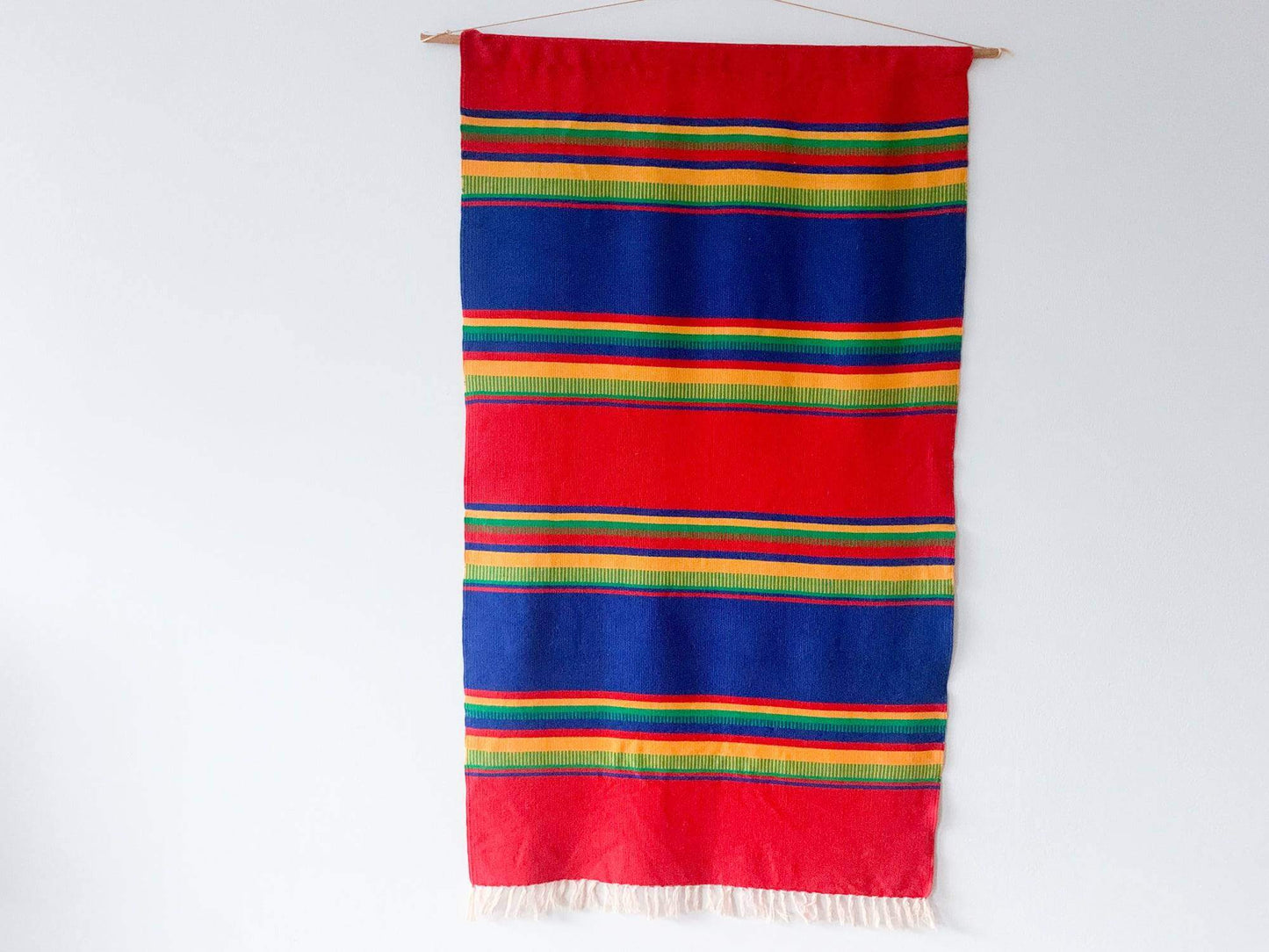 Midcentury vintage rug tapestry raanu Lapland Finland, 1970s