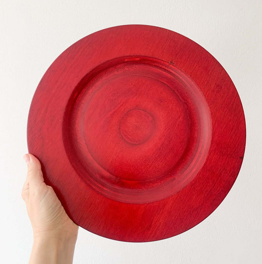 Eero Saarinen | Tailio Design Finland | Red birch serving plate