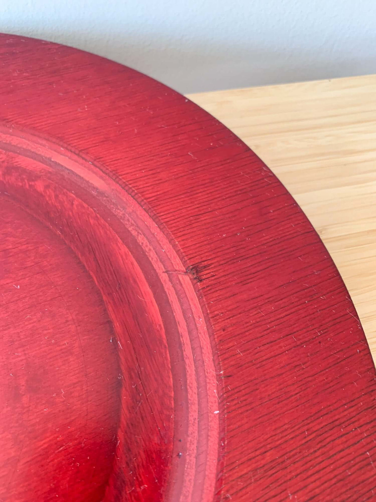 Eero Saarinen | Tailio Design Finland | Red birch serving plate