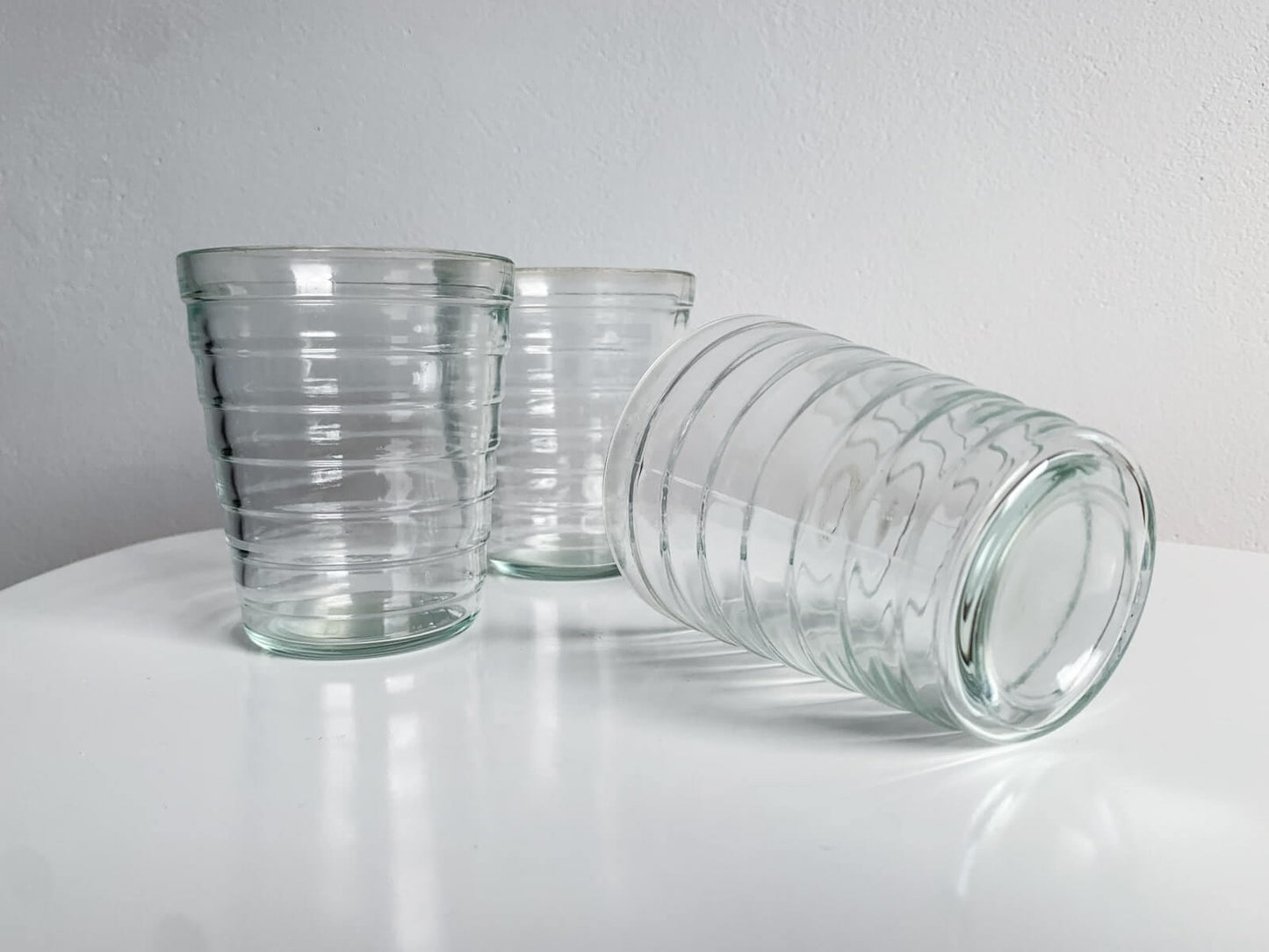 Aino Aalto, Vintage glasses Bölgeblick Set of 3, Karhula Iittala 1960s