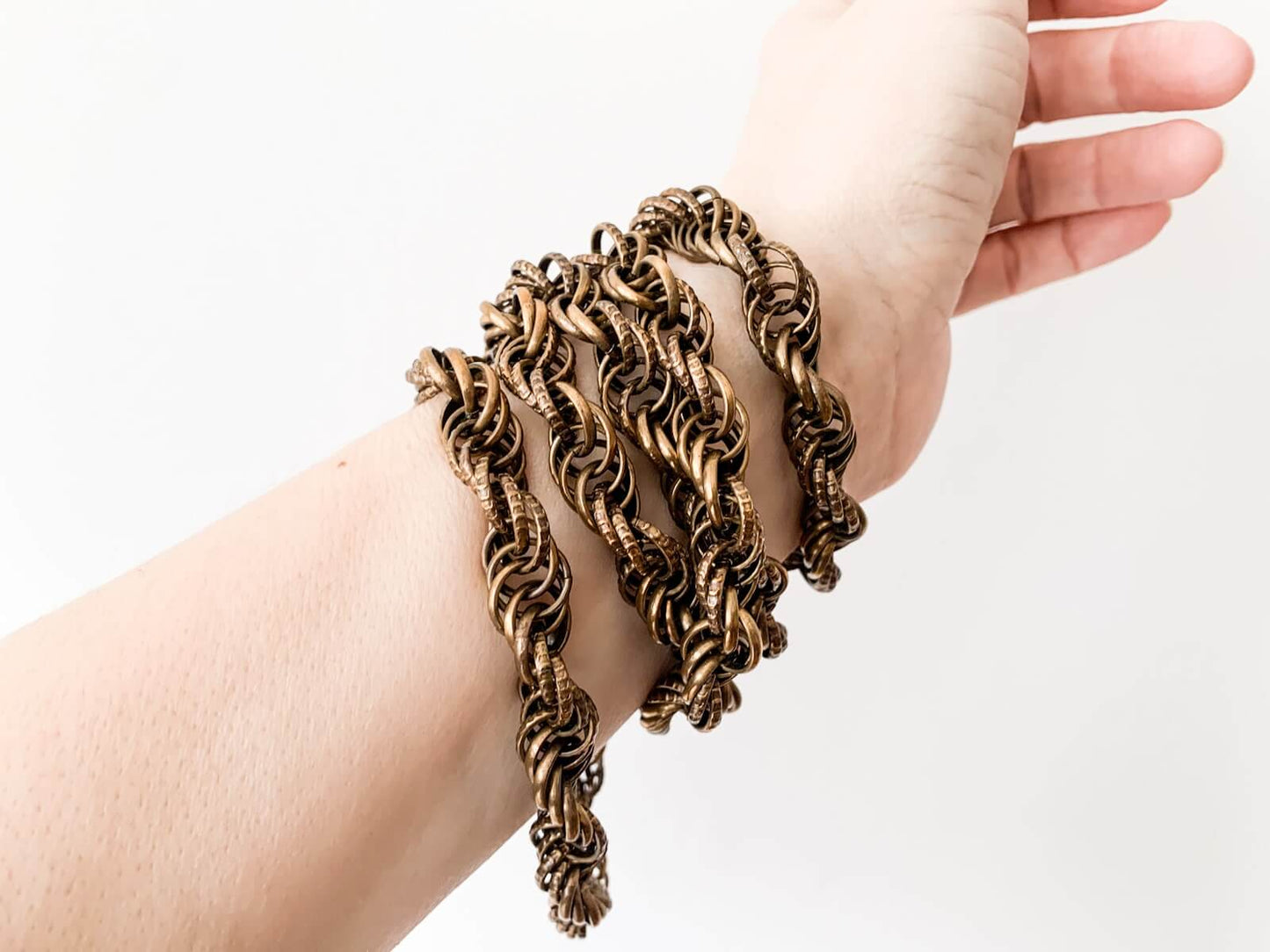 Kalevala Koru, Bold Bronze Necklace Setukaisten kaaty