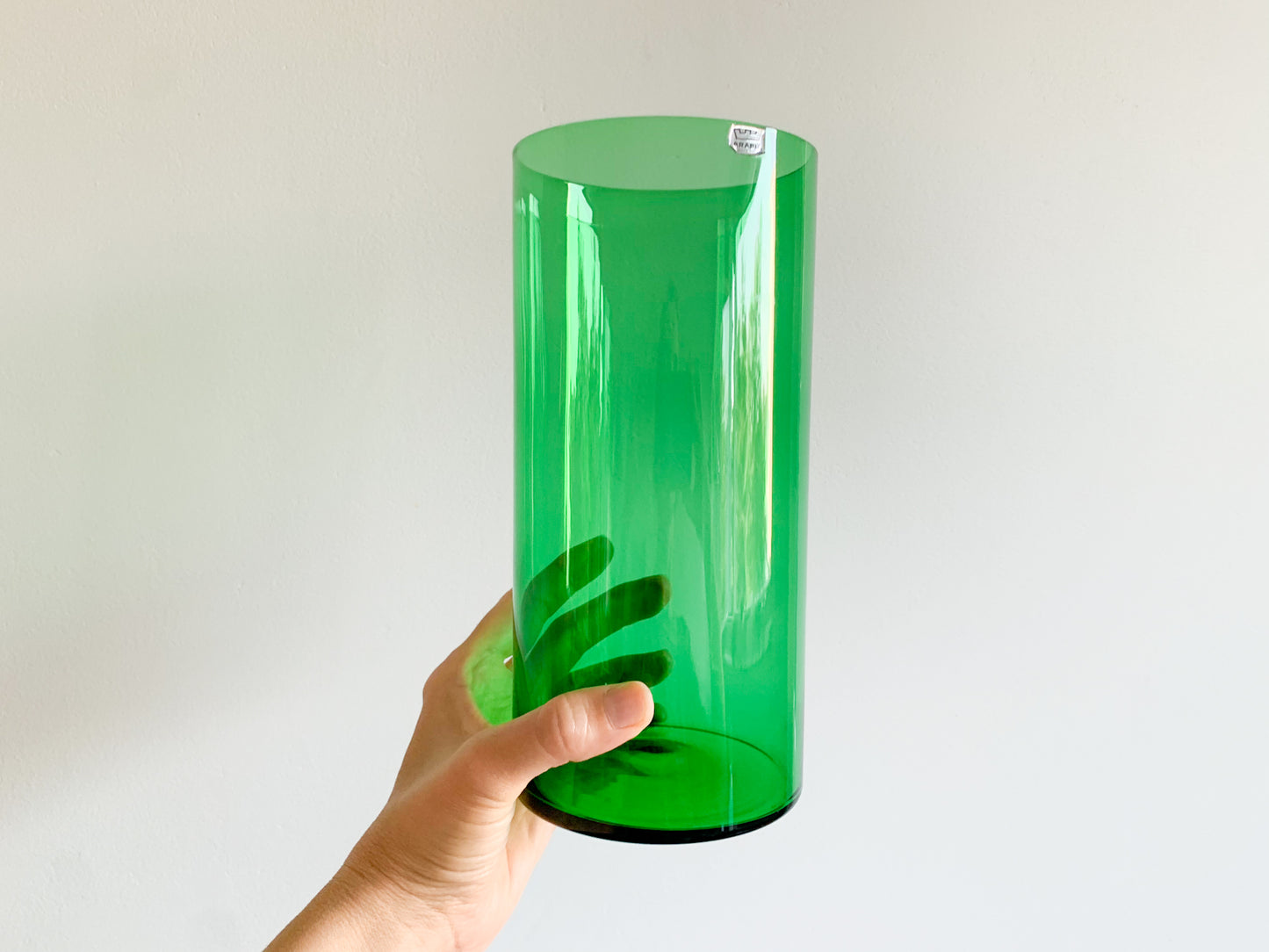 Kaj Franck Nuutajarvi, minimalist vase Purtilo 1609, Finland 1950s