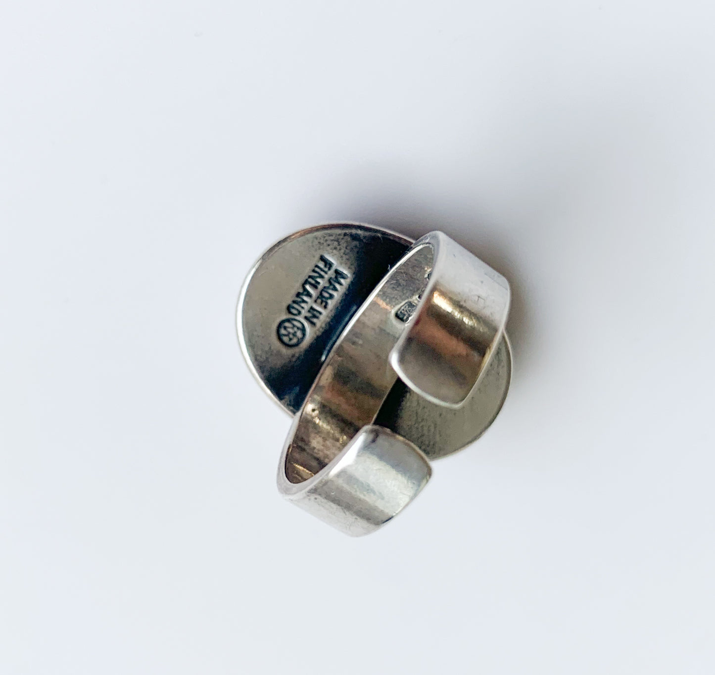 Kalevala Koru | Silver Ring Aalto, blue