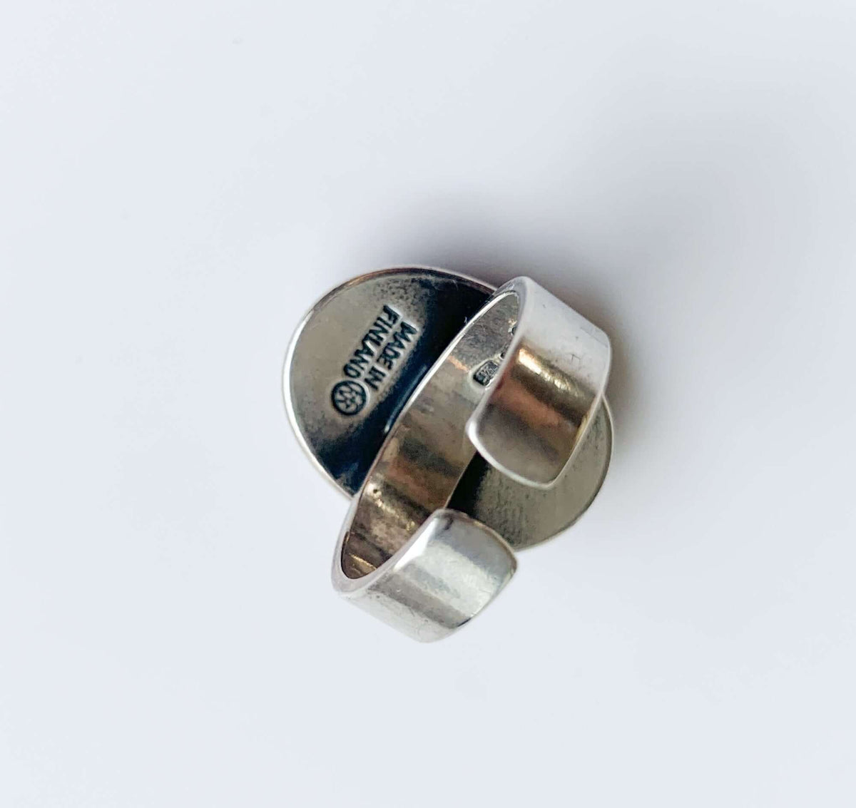 Kalevala Koru | Silver Ring Aalto, blue