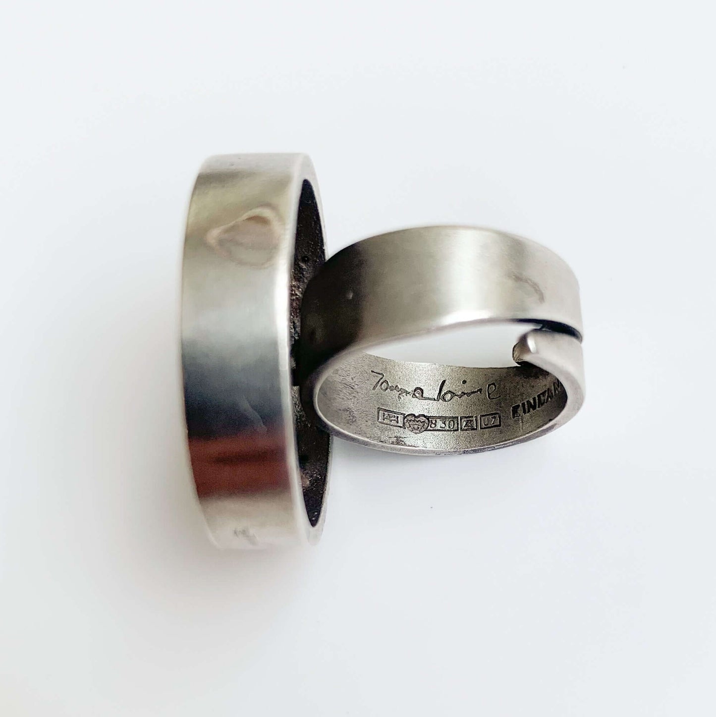 Silver Ring by Jorma Laine | Turun Hopea, Finland 1973