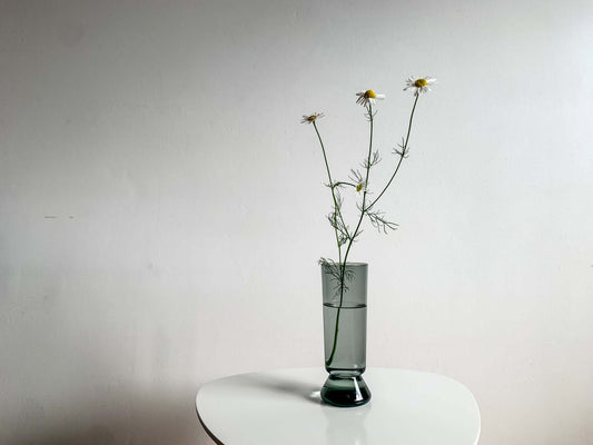 Kaj Franck Nuutajärvi | Gray Art Glass Vase, Model 1428