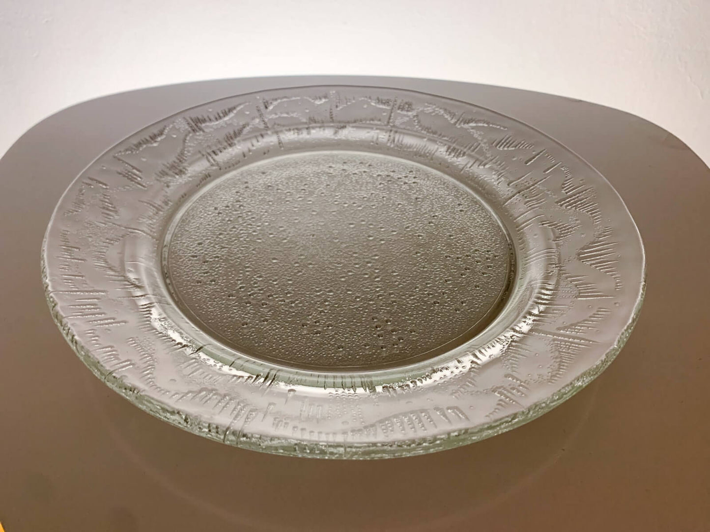 Riihimaki Finland, Full Set of 6 Plates Nothern Lights, 1970s Unused