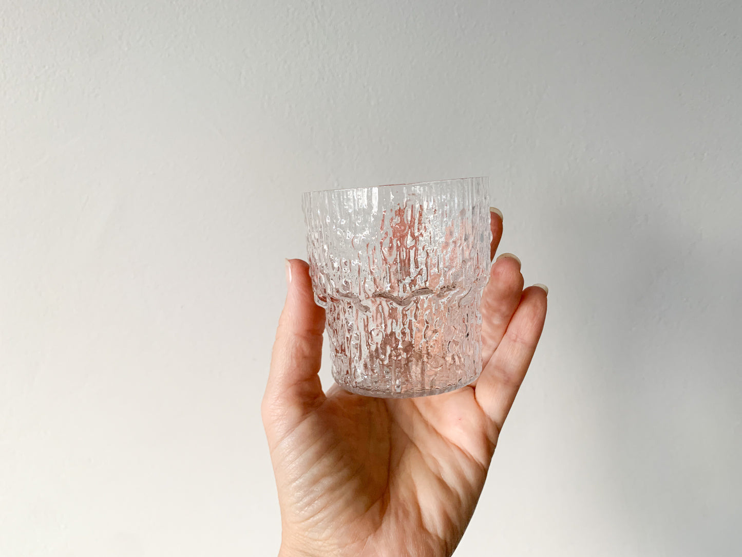 Tapio Wirkkala, Iittala, 3 whiskey glasses Paadar, Finland 1970-76