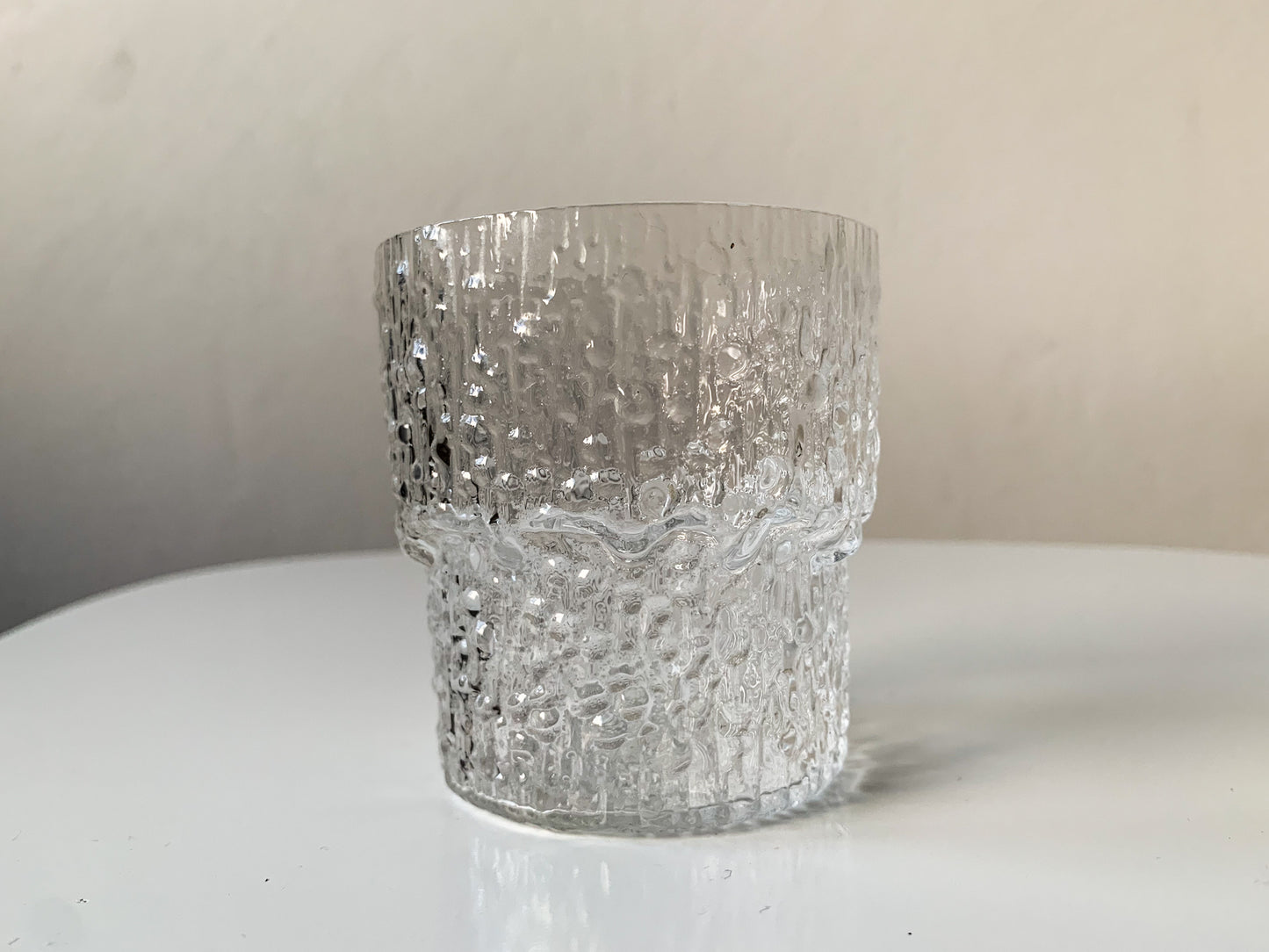 Tapio Wirkkala, Iittala, 3 whiskey glasses Paadar, Finland 1970-76