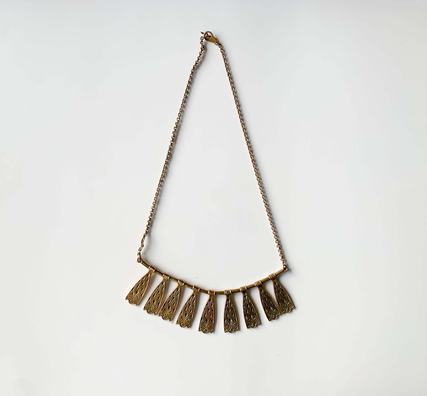 Bronze Kaukola Necklace by Kalevala Koru, Finland 1990s