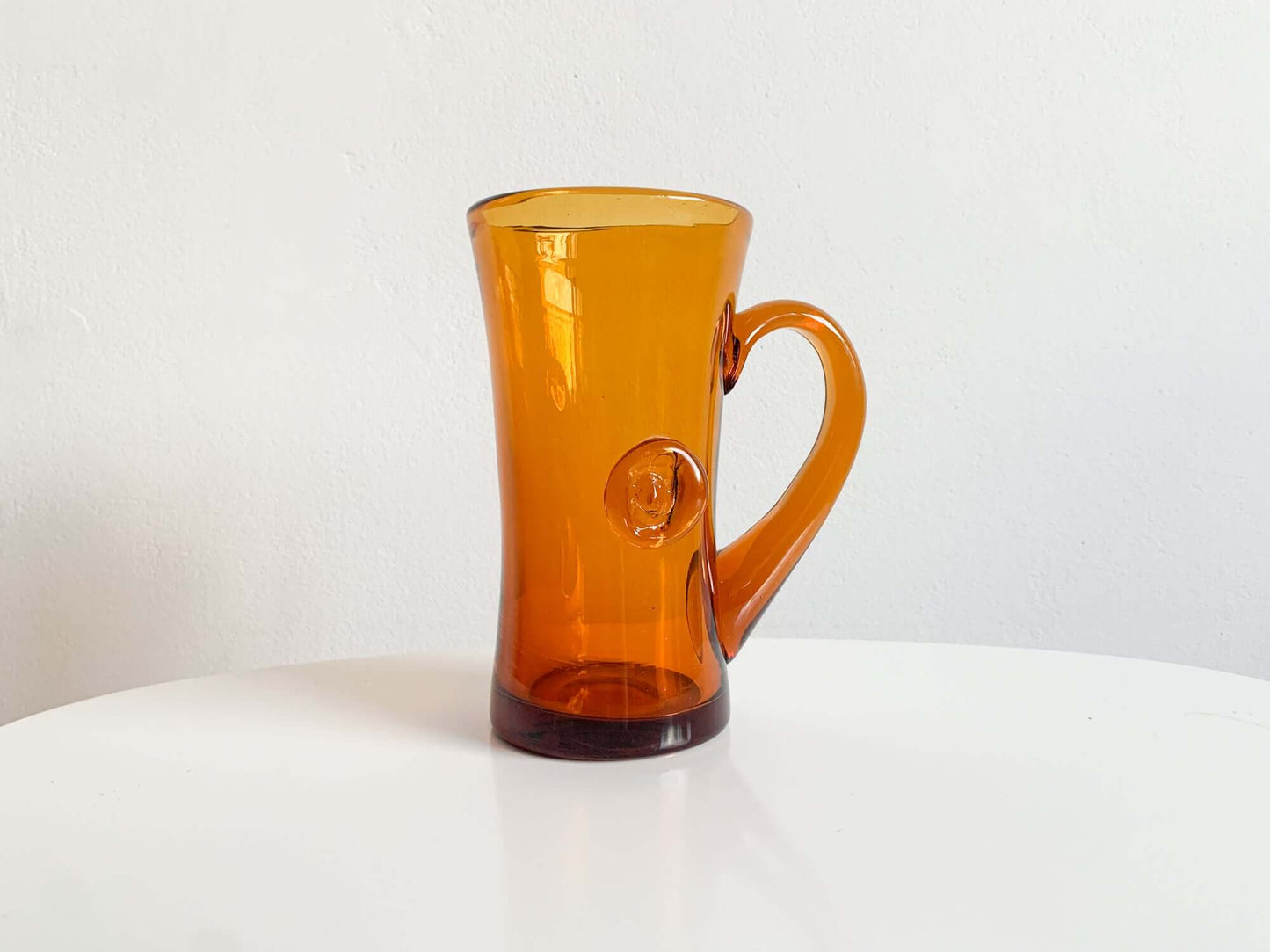 Erik Höglund Hoglund Kosta Boda MCM beer water glass