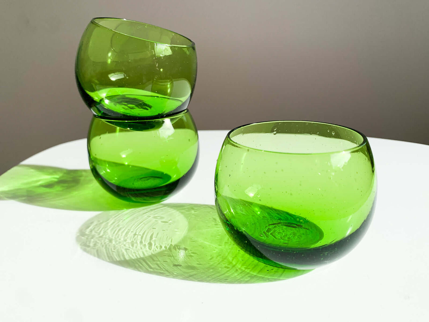 Set of glog glasses | Buy vintage glass in Molna Vintage shop