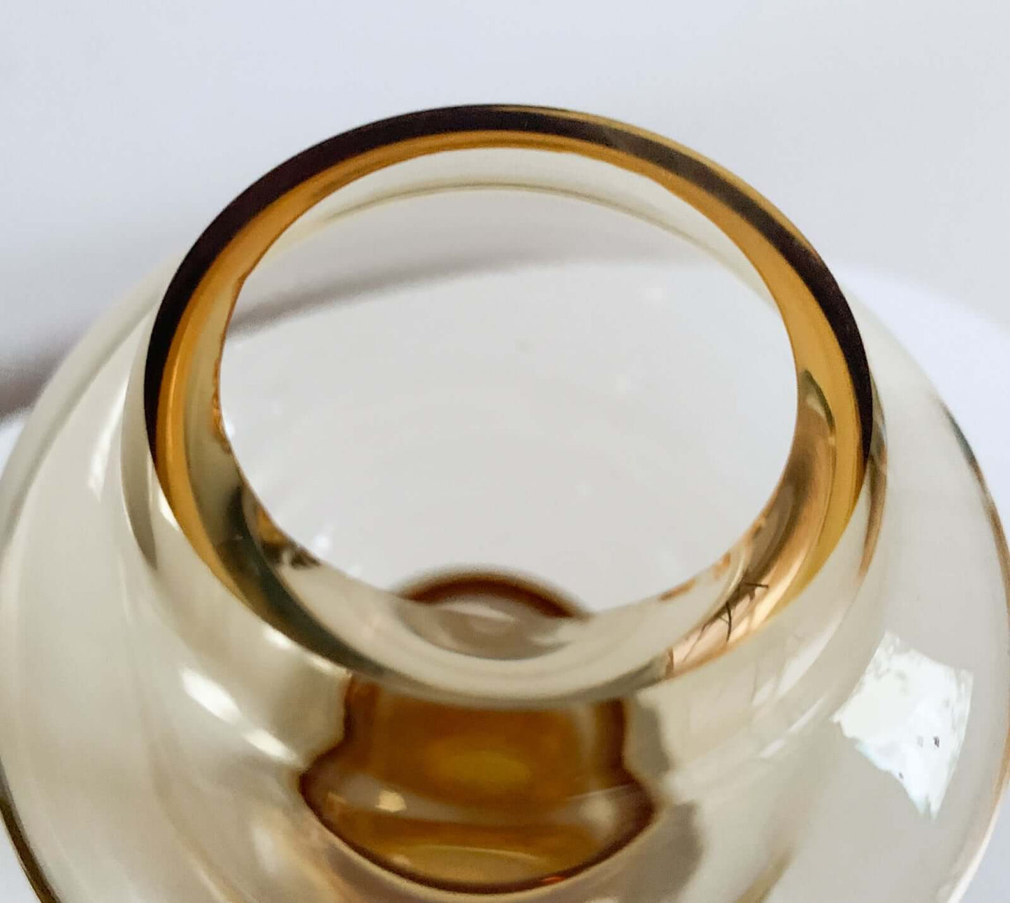 Riihimäen Lasi | Puisto Series Amber Vase, Form 1324