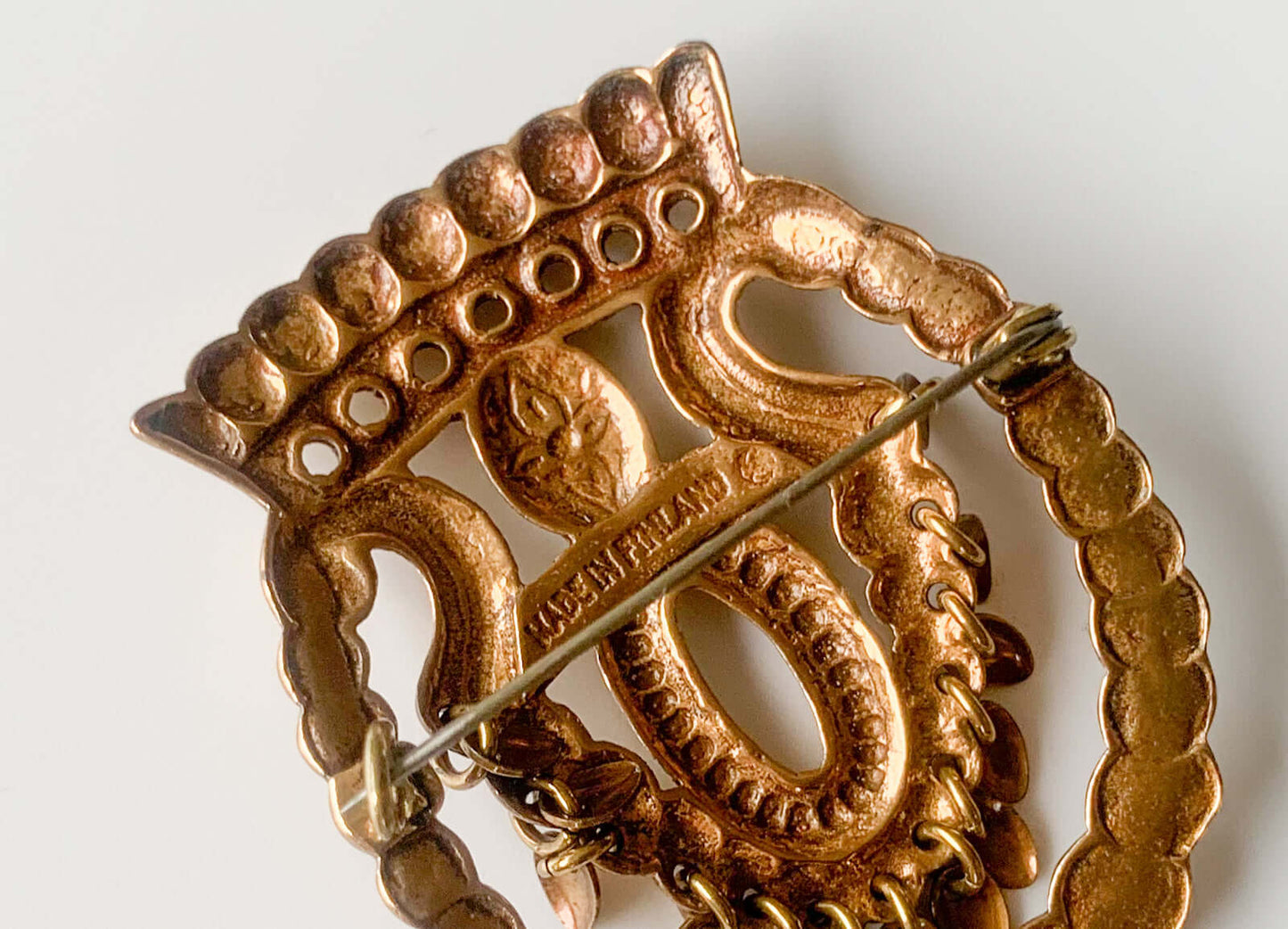 Kalevala Koru, Solki 167 Ylistaro bronze brooch