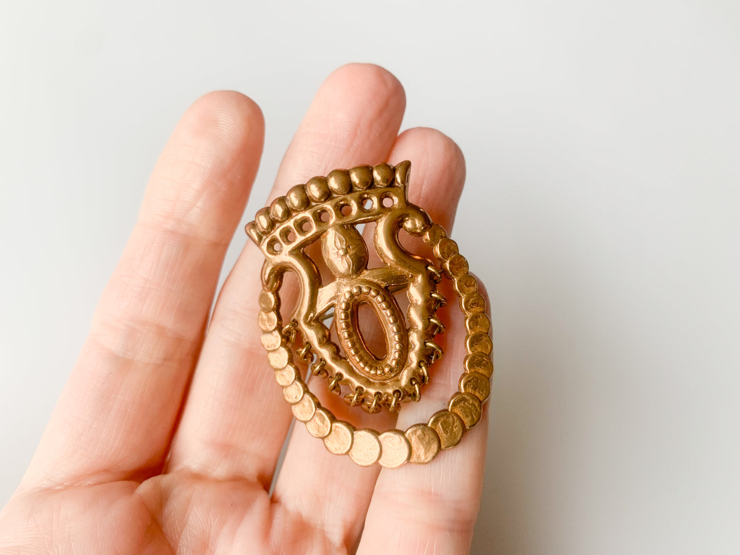 Kalevala Koru, Solki 167 Ylistaro bronze brooch