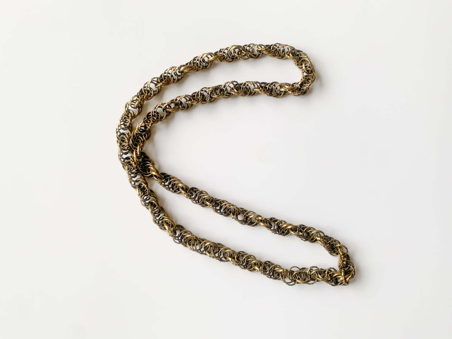 Kalevala Koru, Bold Bronze Necklace Setukaisten kaaty 62 cm