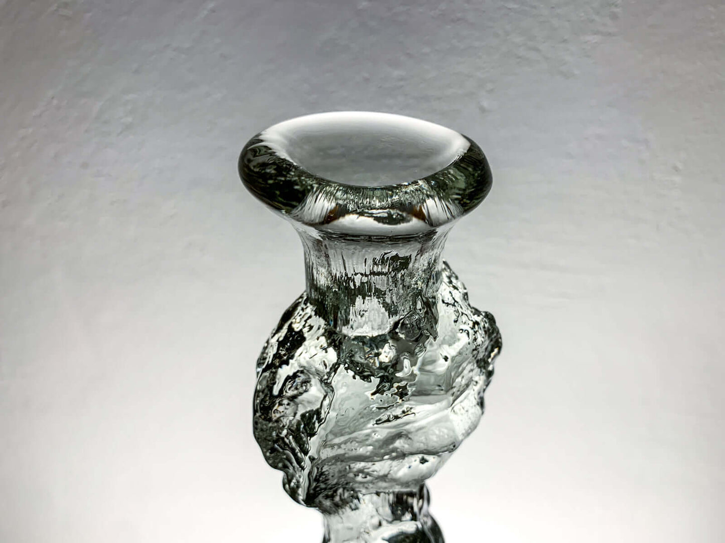 Vintage figurine - candle holder Kasvimaalla, 26 cm, Humppila Finland