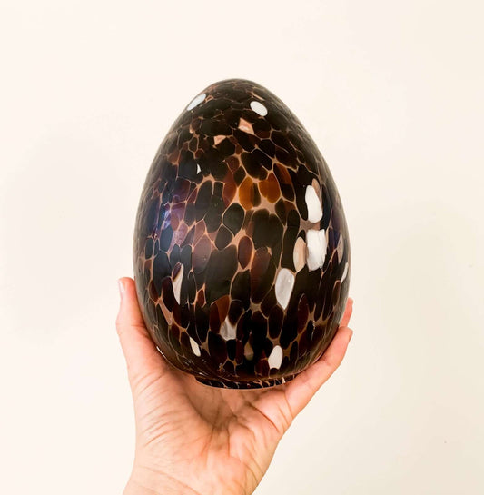 Monica Backström Boda Art Glass Egg | Large, 19 cm