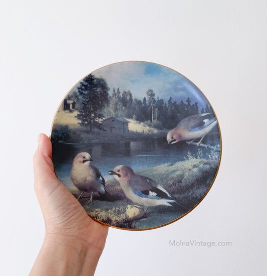 Arabia Jays with potato plate | von Wright