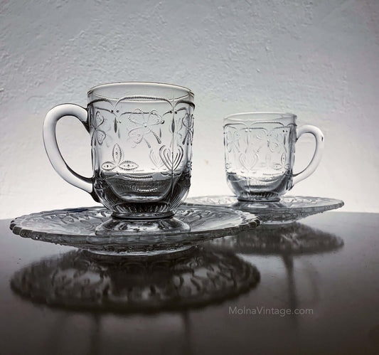 Nuutajärvi 2 Apila Tasse und Untertasse | Kerttu Nurminen