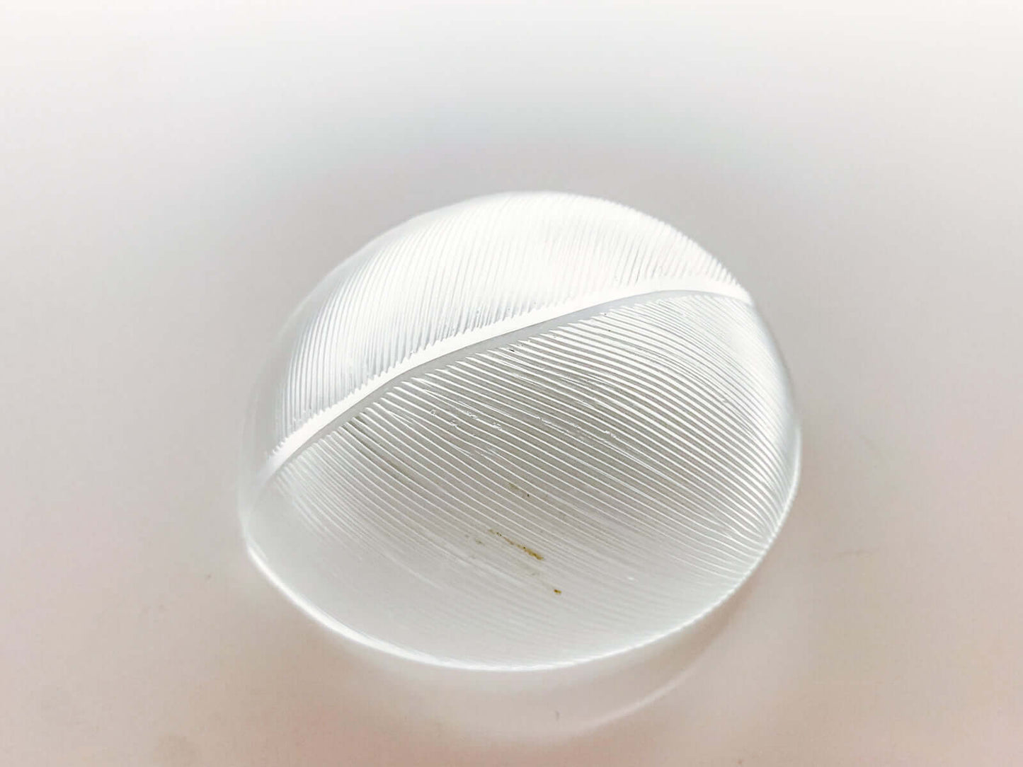 Iittala Tapio Wirkkala, Lehti art glass object 3377 signed, 1950s