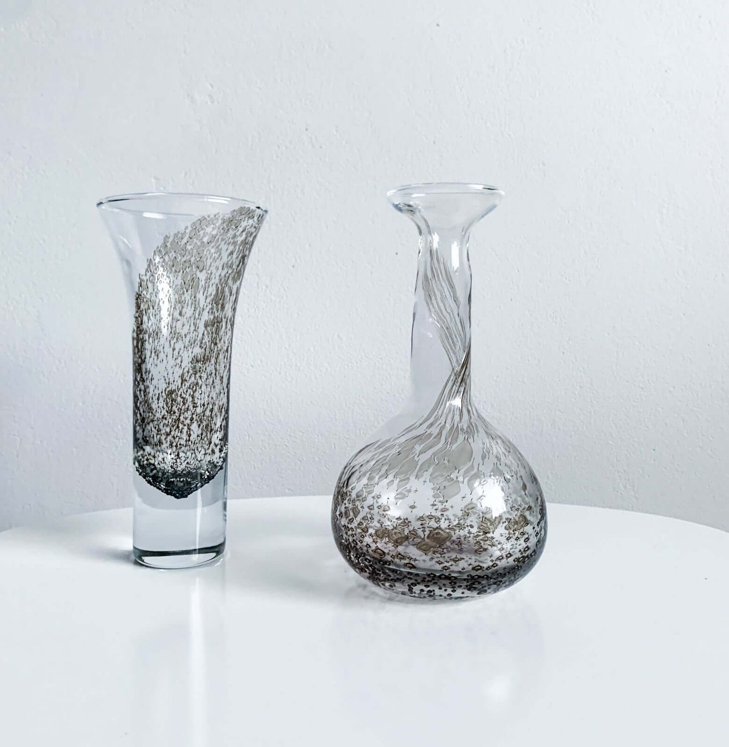 Bjorn Weckstrom, Kanerva vase bottle, Nuutajarvi