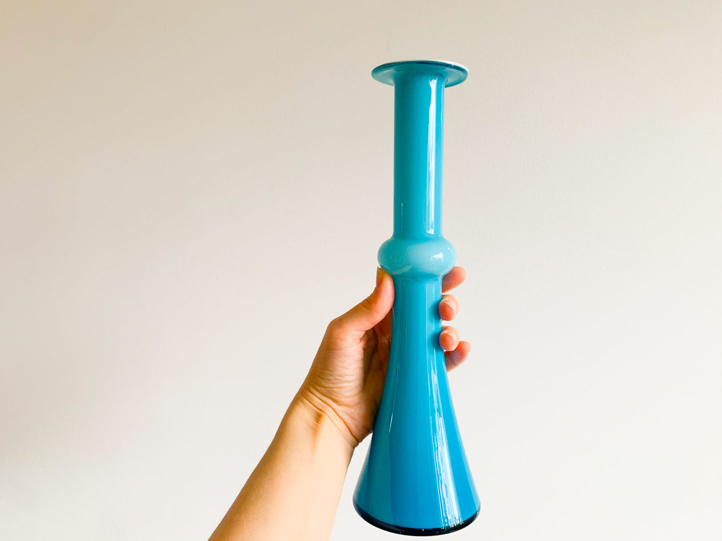 Holmegaard Per Lutken, Carnaby vase, Pop Art 1970s