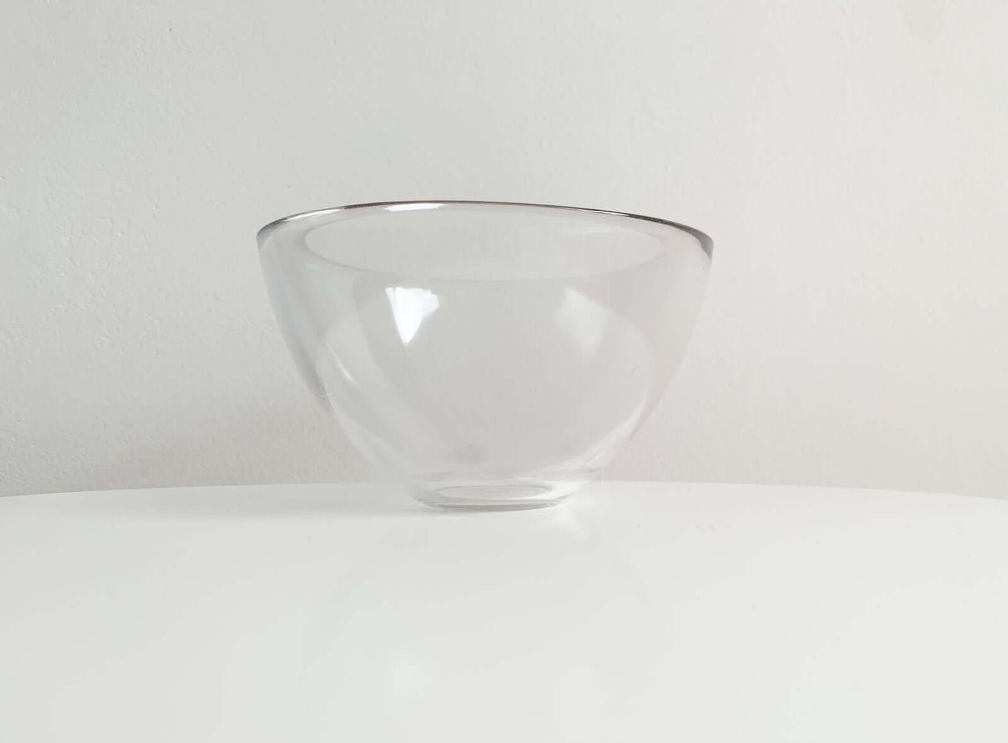 Sven Palmqvist Orrefors, Fuga bowl 1950s 16 cm