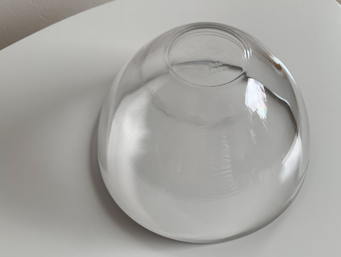 Sven Palmqvist Orrefors, Fuga bowl 1950s 16 cm