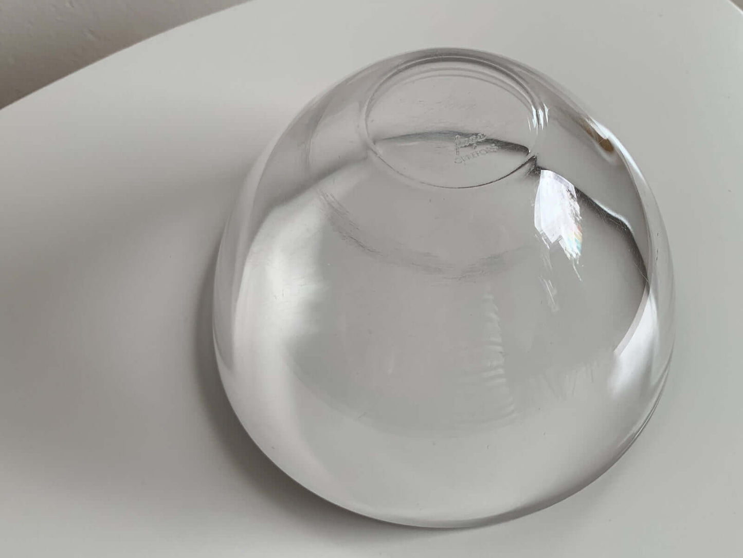 Sven Palmqvist Orrefors, Fuga bowl 1950s 16 cm