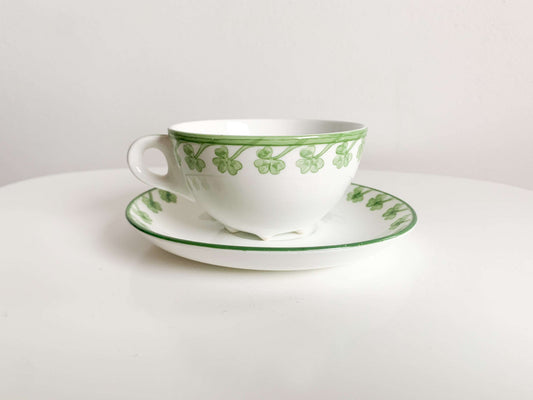 Vintage coffee tea cup, saucer Gunnar, designer Gunnar Wennerberg, Gustavsberg Sweden 70s