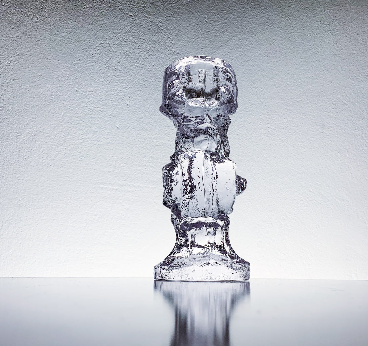 Brutalist figurine by Christer Sjogren, Lindshammar Sweden 1960s